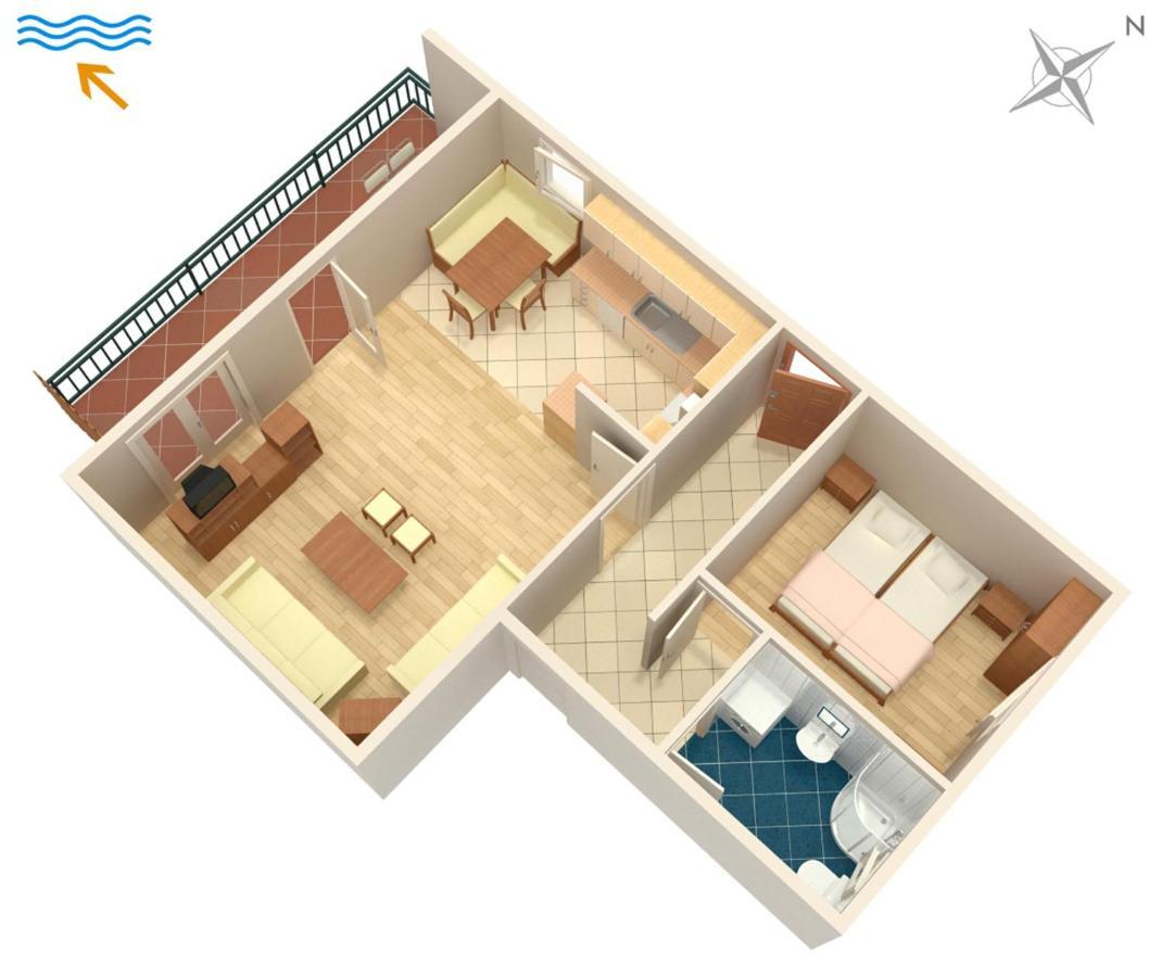 Apartments With A Parking Space Novi Vinodolski - 5514 エクステリア 写真